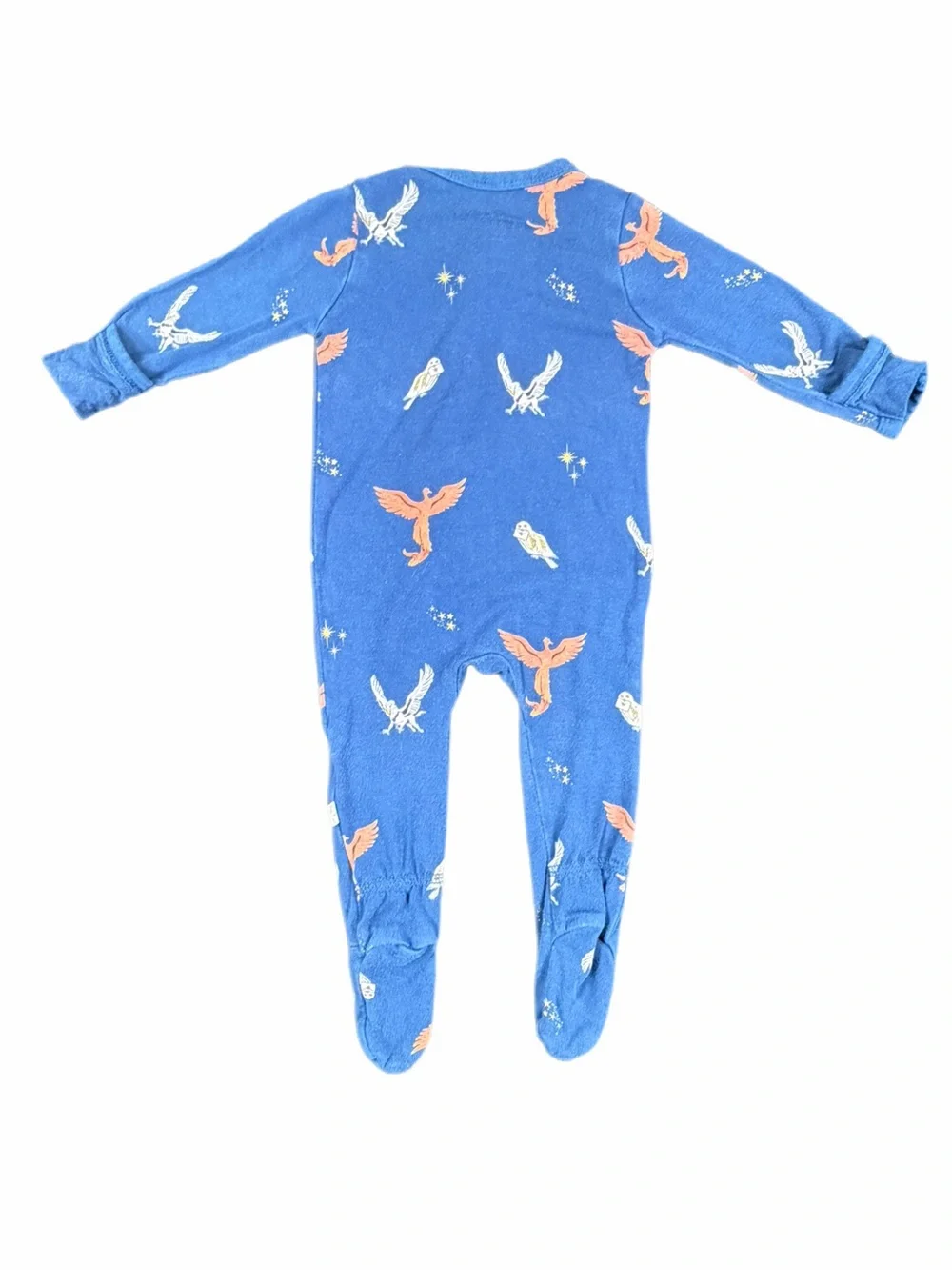 KYTE BABY Bamboo Zip Footie in Harry Potter Flight - 0-3M